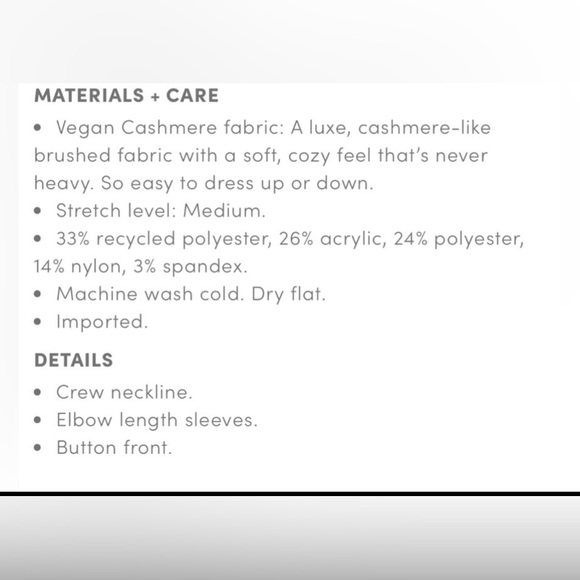 Torrid Vegan Cashmere Crew Cardigan Black Button Up Sweater Sz 4X NWT - Picture 3 of 13